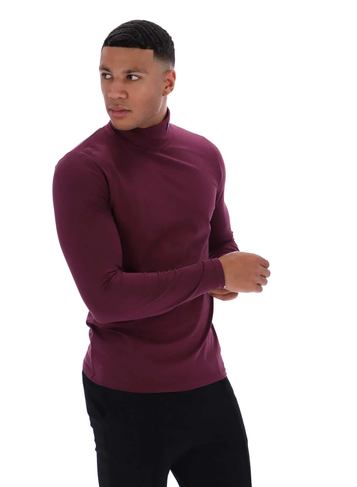 Fig 19th Classic Roll Neck Sweater - Image 2