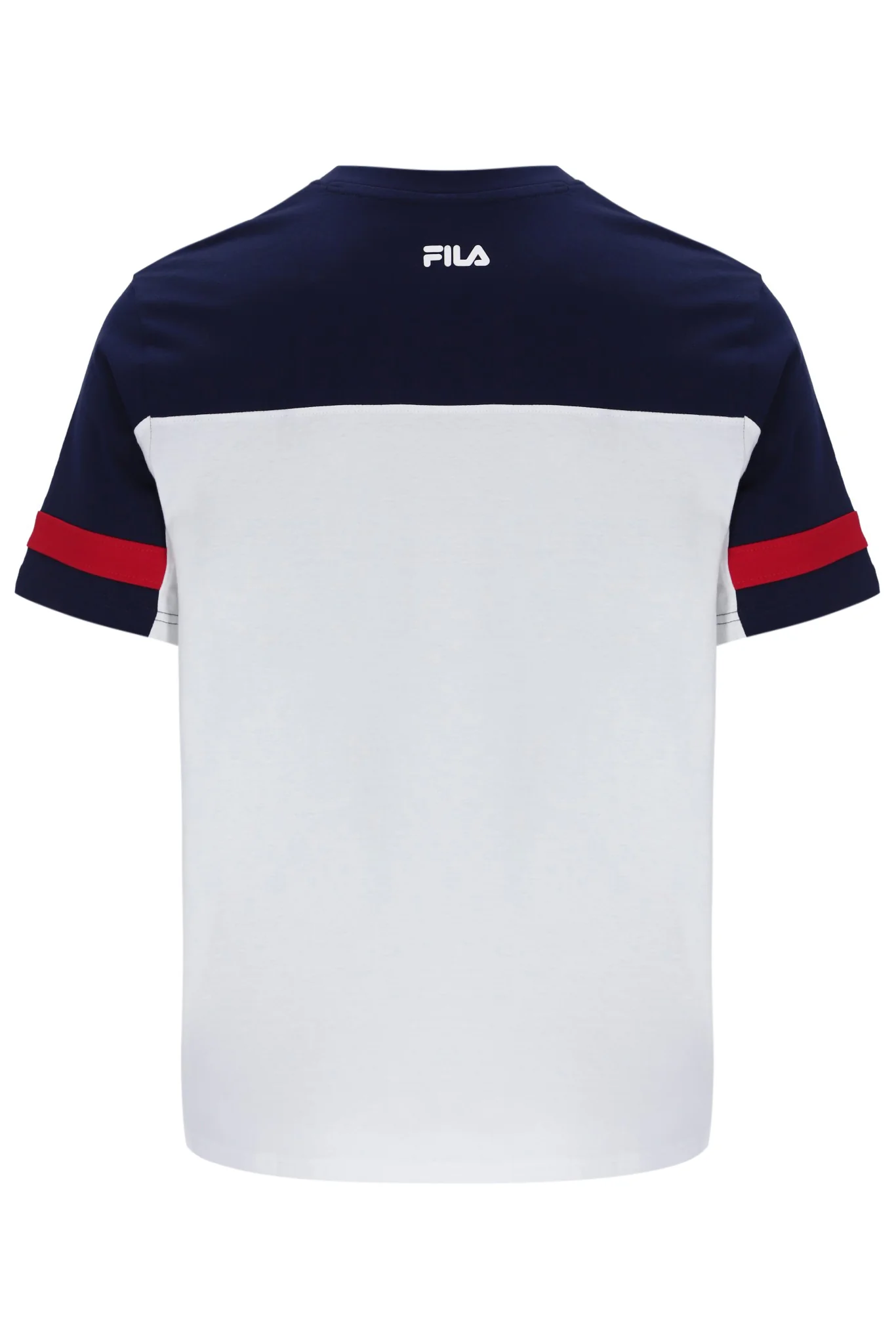 White Damon Cut and Sew Tee - Image 9