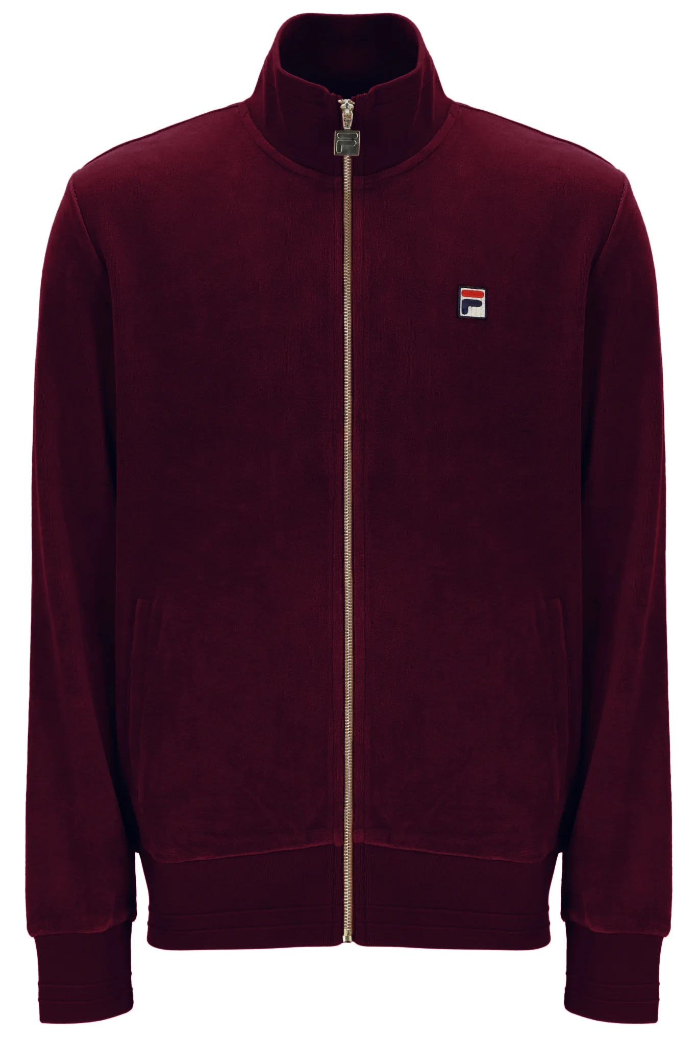 Fig Nero Velour Track Top - Image 8