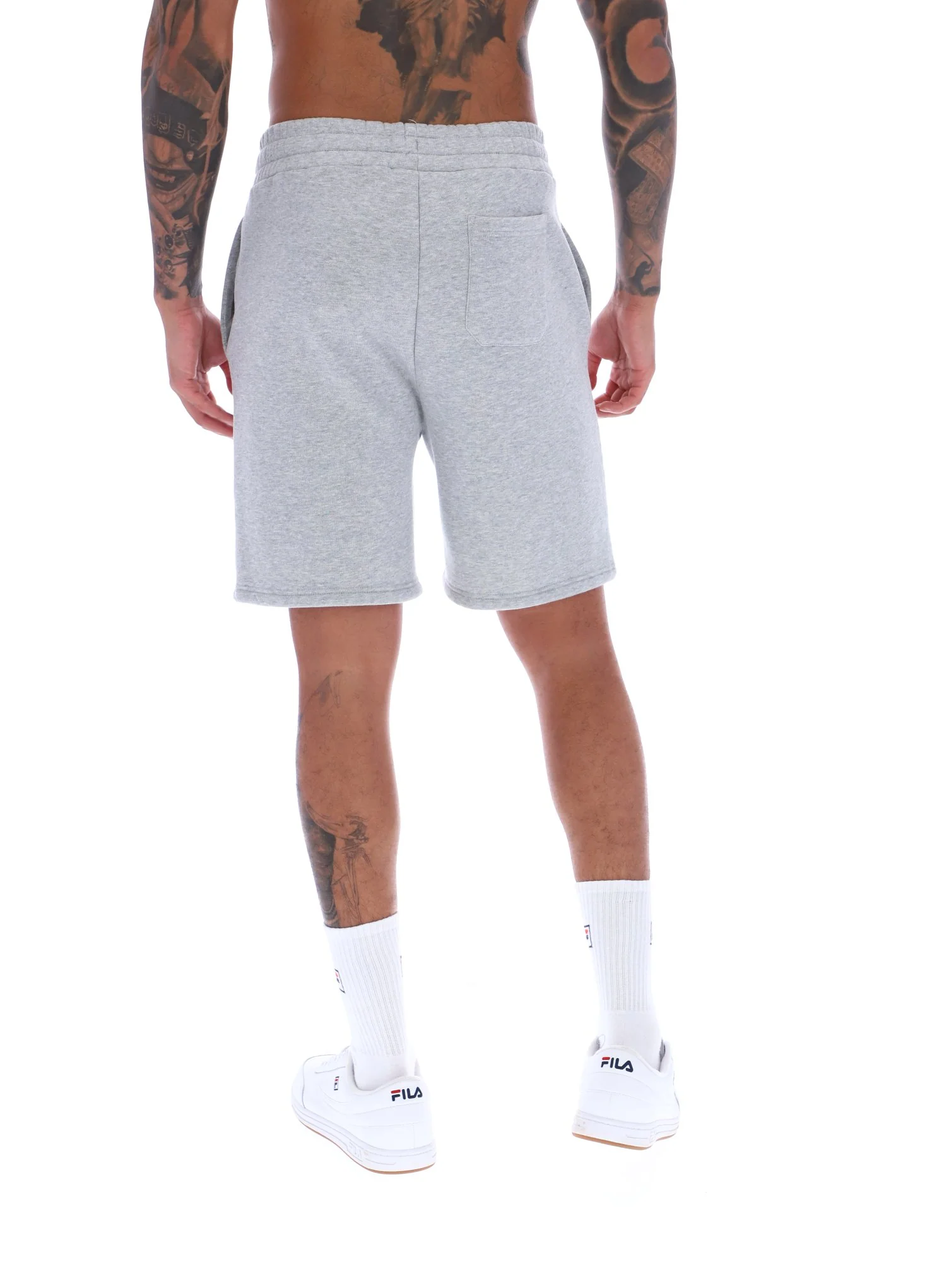 Grey Marl Vico Fleece short - Image 5